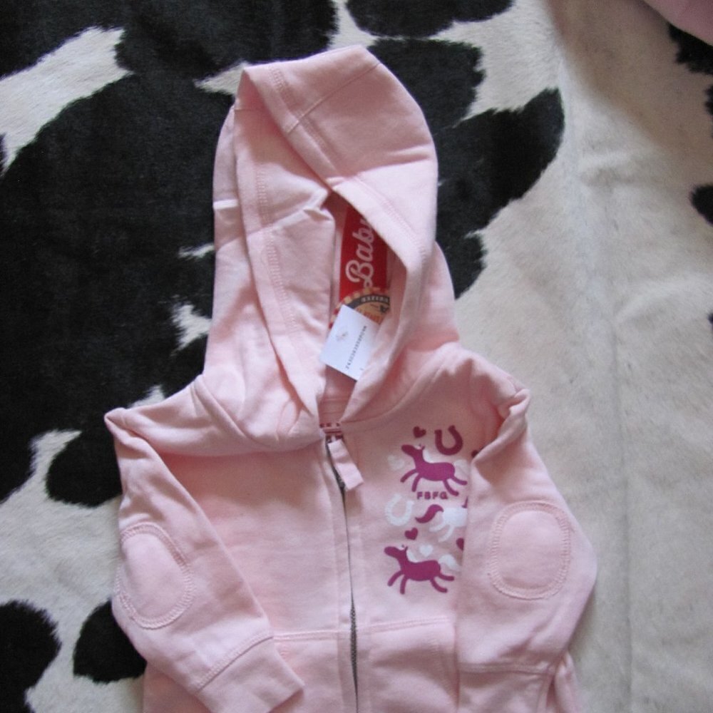 KNEE DEEP FARMGIRL INFANTS SWEATSHIRT BRAND NEW WITH TAGS SIZE 6-9 MONTHS KANGAR - Picture 2 of 8